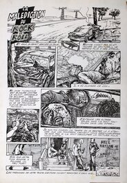 Planche originale - La Malédiction Du Rock'n'Roll page 1