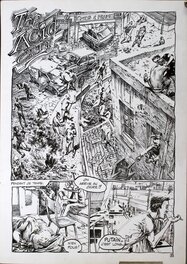 Ivan Brun - The Acid City page 5 - Planche originale