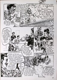 Ivan Brun - The Acid City page 7 - Planche originale