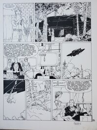 Planche originale - IAN KALEDINE T7 LE GRAND COMPLOT