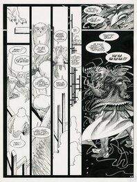 Planche originale - Andreas - Rork 7 - planche 53, conclusion de l’histoire!