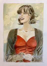 Jean-Pierre Gibrat - Cecile - Original Illustration