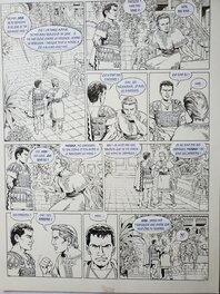 Jean-Yves Mitton - BEN HUR T1 MESSALA   non publiée - Planche originale