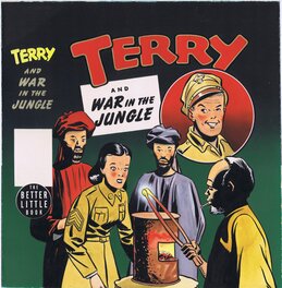 unknown - Big Little Book 1944 Cover Terry and the Pirates - Original Cover