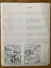 Dernière page du scénario