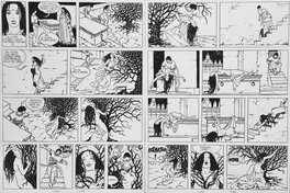 Planche originale - Manara, Giuseppe Bergman, Rêver, peut-être