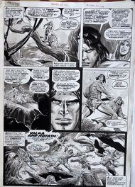 Sonny Trinidad - Savage Sword Of Conan # 9 page 37 Kull the Destroyer par Sonny Trinidad (1975) - Planche originale
