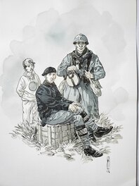 Notre mère la Guerre - Original Illustration