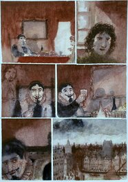 Denis Deprez - Rembrandt - Planche originale