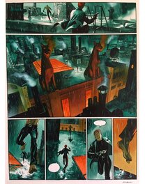 Enrico Marini - Rapaces - Tome 2 - Planche originale