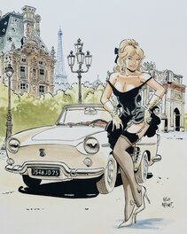 Félix Meynet - Brigitte Bardot - Planche originale