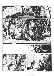 Paul Davidson - Paul Davidson - Judge Dredd Megazine 354: Uprise Original Art Page - Comic Strip