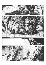 Paul Davidson - Paul Davidson - Judge Dredd Megazine 354: Uprise Original Art Page - Planche originale