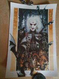 Également édité en affiche numéroté et signé