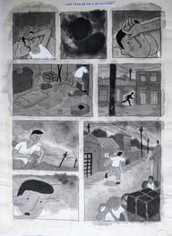 Park Kun-Woong - Massacre au pont de No Gun Ri | - Planche originale