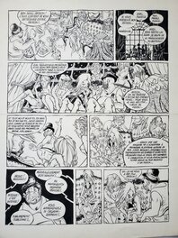 Riff Reb's - LE BAL DE LA SUEUR  T2 AAARGL ! - Planche originale