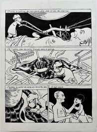 David B. - David B - L'Ascension du Haut-Mal - T2 p35 - Planche originale