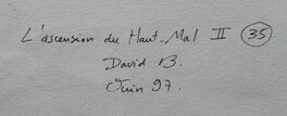 Signature au dos Signature au dos