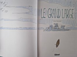 Dédicace de Cremers dans le grand large