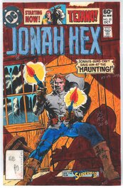 Tony DeZuniga - Jonah Hex Vol.1 #53 Cover Color Colour Guide Colorguide Colourguide by Tatjana Wood - Couverture originale