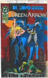 Mike Grell - Green Arrow Annual Vol. 2 #5 Cover Color Colour Guide Colorguide Colourguide by Tatjana Wood - Original Cover
