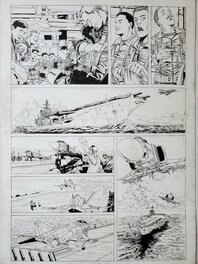 Planche originale - BOMB ROAD T3 YANKEE STATION