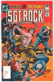 Joe Kubert - Sgt. Rock #356 Cover Color Colour Guide Colorguide Colourguide by Tatjana Wood - Original Cover