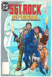 Joe Kubert - Sgt. Rock Special #2 Cover Color Colour Guide Colorguide Colourguide by Tatjana Wood - Original Cover