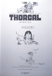 Thorgal saga, dédicace de Fred Duval et tampons Thorgal saga, dédicace de Fred Duval et tampons