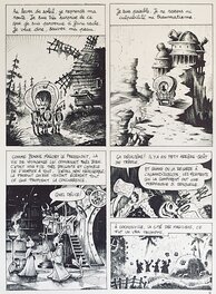 Planche originale - Quignon, Donjon Monsters#14, La bière supérieure, planche n°9, 2021.