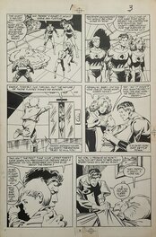 Planche originale - Mephisto vs. the Fantastic Four