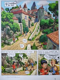 Nicolas Dumontheuil - PAS DE PITIE POUR LES INDIENS   couleur directe - Comic Strip