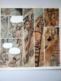 Planche originale - ADA ENIGMA T3 UNE HISTOIRE INFERNALE     couleur directe