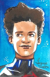 Virginie Siveton - Miles Morales - Original art