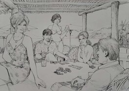 Encrage préliminaire Encrage préliminaire