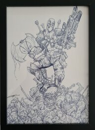 Pierre-Denis Goux - Deadpool - Illustration originale