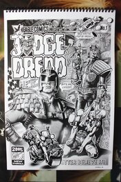 Philippe Kirsch - Judge DREDD - Illustration originale