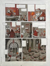 O'Groj - "La semaine des 7 Noël - Planche originale