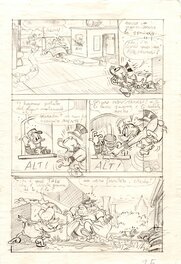 Romano Scarpa - Paperolimpiadi - Comic Strip