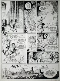 Planche originale - LE MAÎTRE DE PIERRE