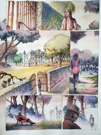 Renaud Eusebe - planche originale   couleur directe - Comic Strip