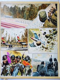 Don Lawrence - LEMPIRE DE TRIGAN     couleur directe - Planche originale