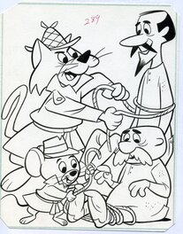 Pete Alvarado - Snooper & Blabber - Original Illustration