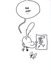 Zep : Titeuf tome 10 EO, dédicace