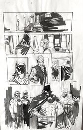 Sean Murphy - Batman Curse of the White Knight - Prelim issue 7 p14 - Original art