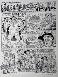 Jean Solé - Superdupont –  » Pourchasse l’ignoble !  » – Page 2 – Jean Solé - Comic Strip