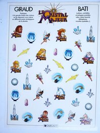 Planche d'autocollants d'origine Planche d'autocollants d'origine