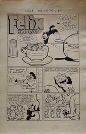 Joseph Oriolo - Felix the Cat - Planche originale