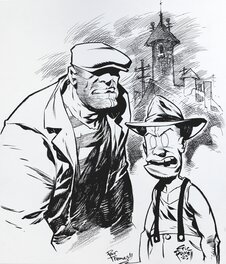 Eric Powell - The Goon, illustration originale - Original Illustration