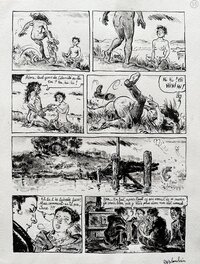 Planche originale - Martha Jane Cannary, Les années 1870 - 1876